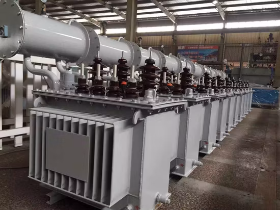 Trasformatore di distribuzione dell'energia a bagno d'olio da 12500 kVA 33/11 kv