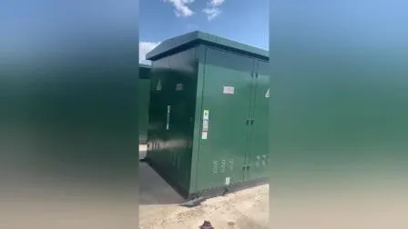 Sottostazione di trasformazione compatta da 33 kv 2500 kVA